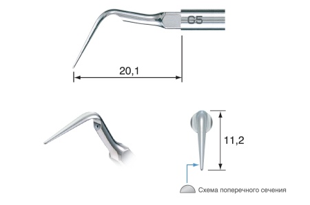 Насадка G5 для скалера NSK®/Satelec®