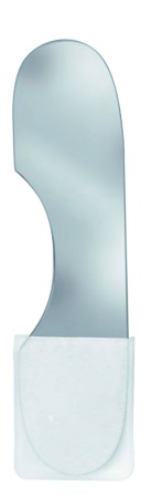 Зеркало двустороннее из стекла толщиной 3 мм, покрытие Clearbright, для дентальной фотографии, 75х60 мм