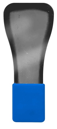 Зеркало двустороннее металлическое, покрытие Rhodium, для дентальной фотографии, 69х163 мм