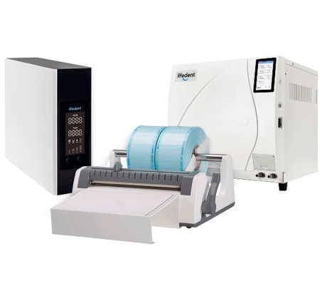 Комплект Lifedent: стерилизатор Apollo 23B + фильтр EGO-FILLER2 + запечатывающее устройствоX330